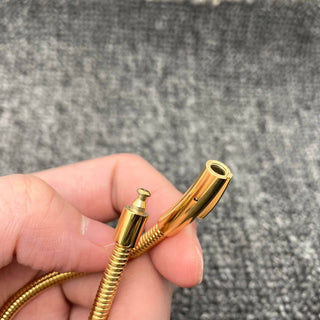 18k Gold Plated Steel Stretchable Spring Bangle