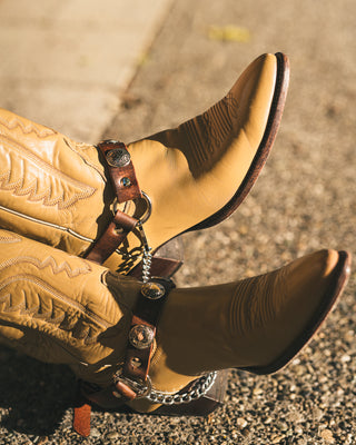 Chief Nickel Boot Harness Chain