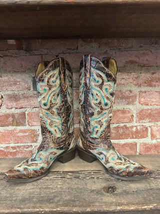 Stetson Cowboy Boots Women's Size 8