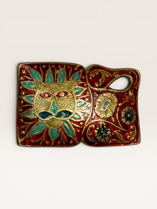 Vintage Lee Bernay Lion Belt Buckle
