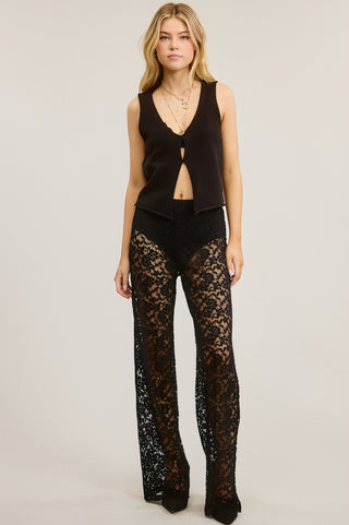 Stop and Stare Lace Pants