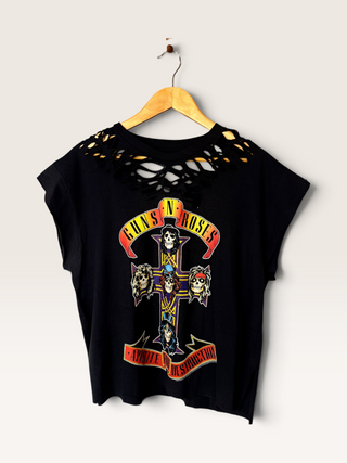 Guns N Roses Distressed Chop Shop T-Shirt