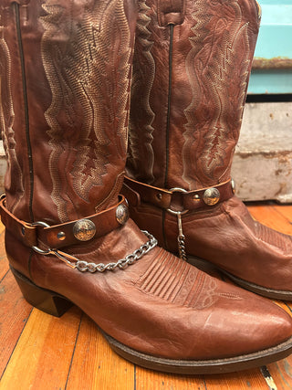 Chief Buffalo Nickel Boot Harness Chain