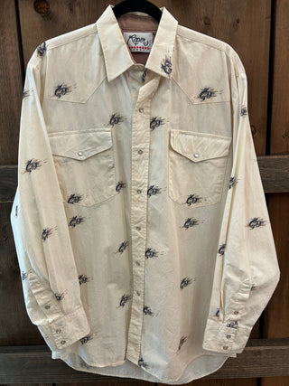 Vintage Men’s Roper Snap Up Shirt L
