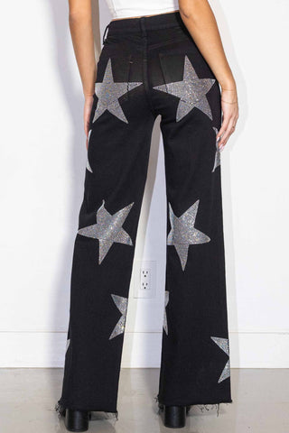 Ziggy Star Rhinestone Pants
