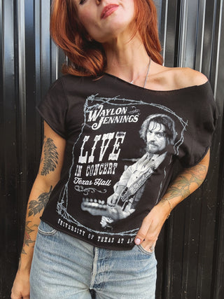 Chop Shop Waylon Jennings Texas Hall T-Shirt