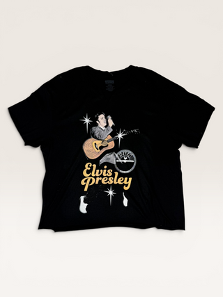 Elvis Presley Chop Shop V-Neck T-Shirt