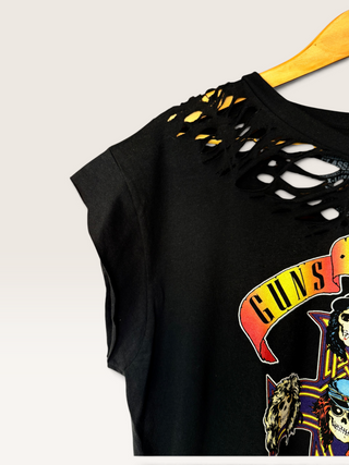 Guns N Roses Distressed Chop Shop T-Shirt