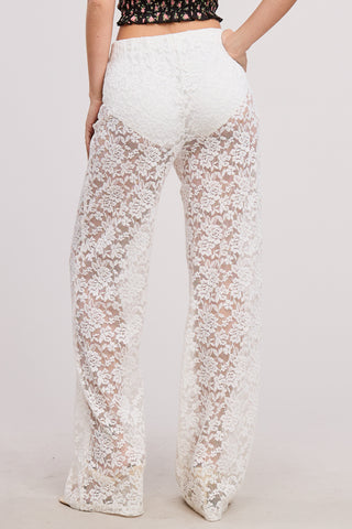 Stop and Stare Lace Pants
