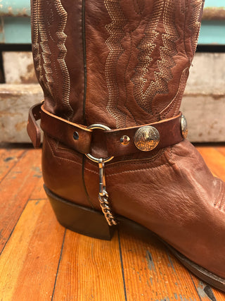 Chief Buffalo Nickel Boot Harness Chain