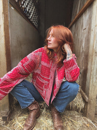 Jolene Paisley Quilted Jacket