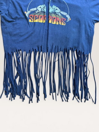 Scorpions Chop Shop Fringe T-Shirt Vest