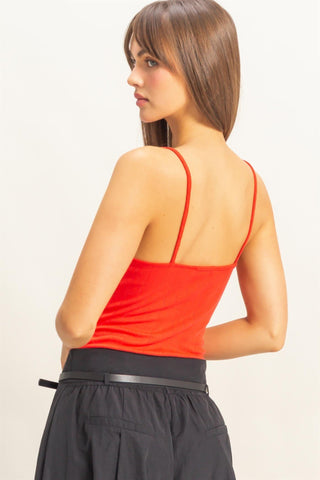This Is It Lace Trim Tank