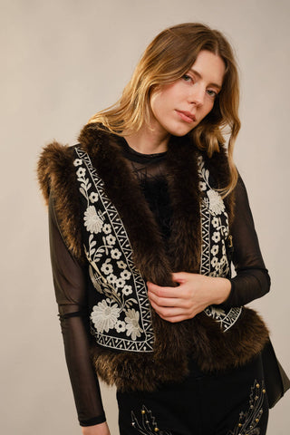 Stillwater Faux Fur Vest