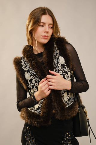 Stillwater Faux Fur Vest