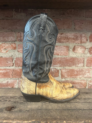 Tony Lama Teju Lizard Women's Cowboy Boots Size 7