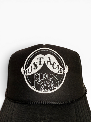 Mustache Rides Trucker Hat