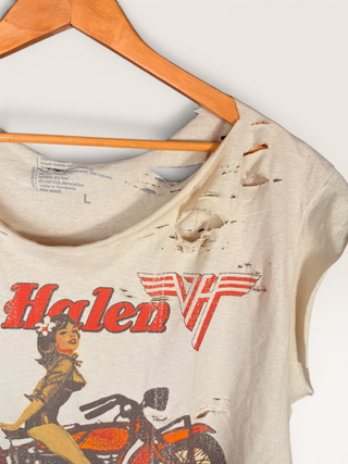 Van Halen Pin-Up Girl Distressed Chop Shop