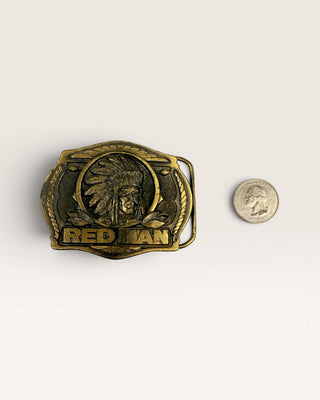 1988 Pinkerton Tobacco Company Belt Buckle
