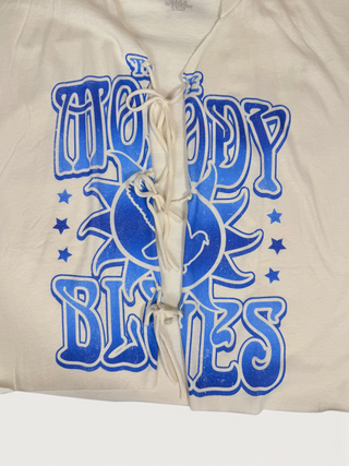 Moody Blues Front Tied Chop Shop T-Shirt