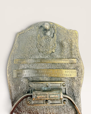 1988 Pinkerton Tobacco Company Belt Buckle