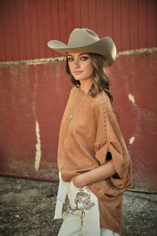 Jess Oversized Studded T-Shirt