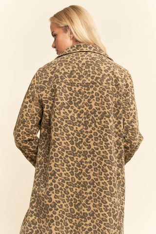 On The Run Leopard Coat