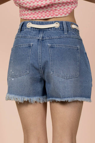 Right On Time Denim Shorts