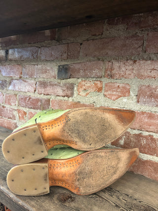 Portillo Salvaje Ostrich Cowboy Boots Women's Size 8