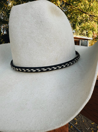 Braided Genuine Horse Hair Hat Band