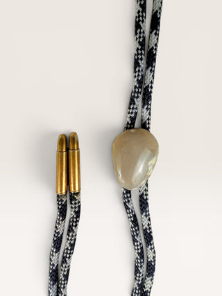 Vintage Smokey Agate Bolo Tie