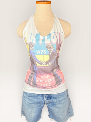 Pink Floyd Chop Shop Halter Top Tank