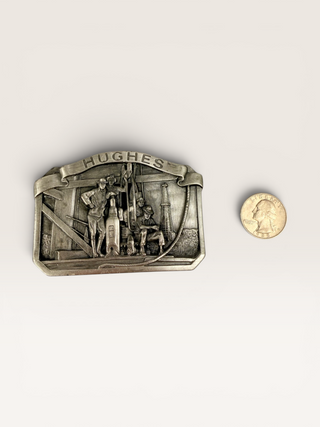 Vintage Hughes Tool Division Belt Buckle