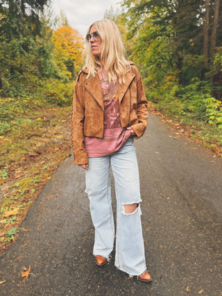 Stevens Lace Up Jacket