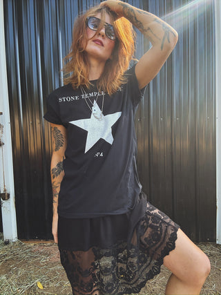 Sugar On Me Lace Trim Tank Dress