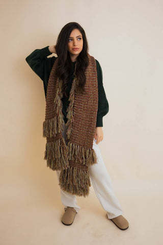 Sunday Fringe Scarf