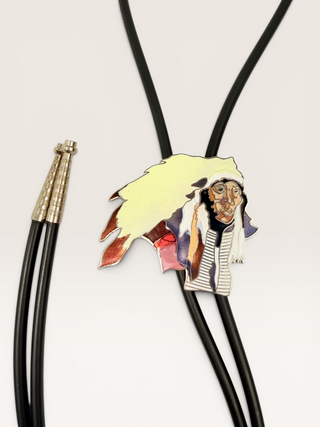 Acme Studios Enamel Chief Bolo Tie