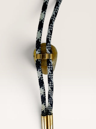 Vintage Smokey Agate Bolo Tie