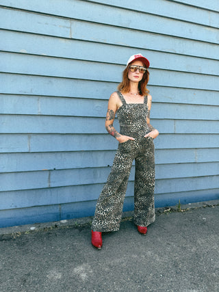 Dirty Little Secret Leopard Jumpsuit