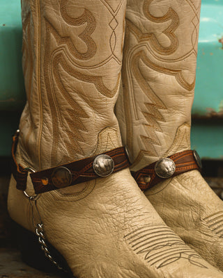 Buffalo Nickel Boot Harness Chain