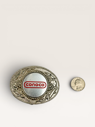 Vintage Conoco Belt Buckle