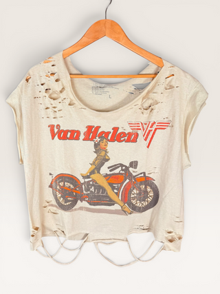 Van Halen Pin-Up Girl Distressed Chop Shop