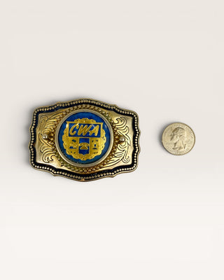CWA Vintage Belt Buckle