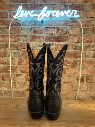 Nocona Lizard Skin Women's Cowboy Boots Size 9.5/ Men's Size 8.5