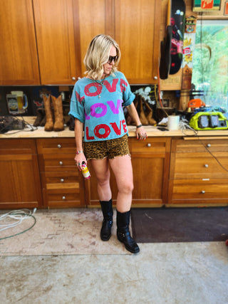 I Love You Oversized T-Shirt