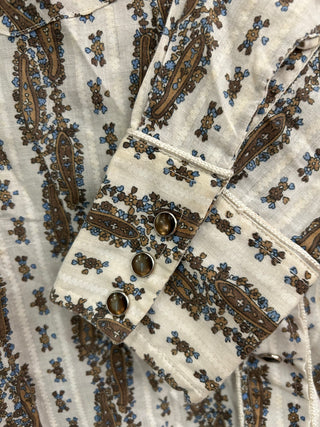Vintage Men’s Dee Cee Brand Snap Up Shirt L