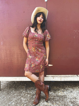 Debbie Puff Sleeve Dress