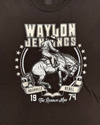 Waylon Jennings The Ramblin Man 1974 T-Shirt