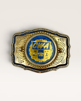 CWA Vintage Belt Buckle