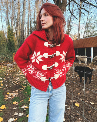 Aspen Wool Blend Toggle Sweater